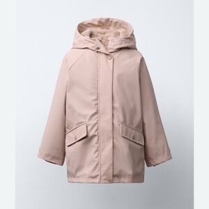 Zara Taupe Faux Fur Jacket